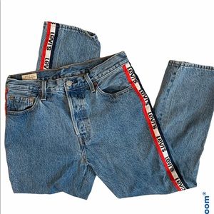 Jeans | 5 Logo Stripe Jeans | Poshmark